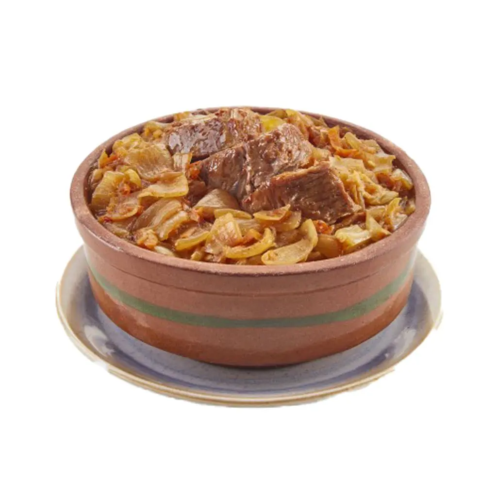 Meat With Onion Casserole